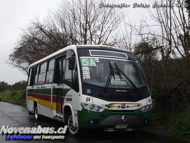 Marcopolo Senior / Mercedes-Benz LO-916 / Línea 5 Temuco