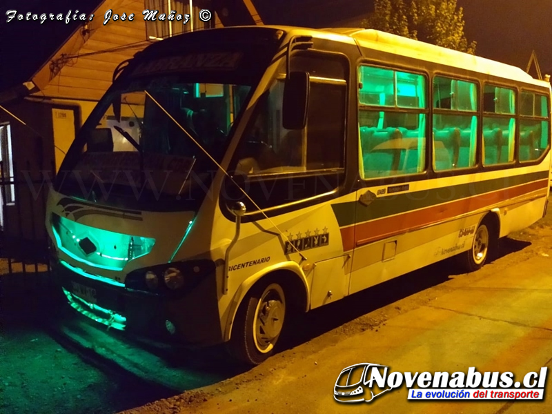 Carrocerías TMG Bicentenario / Mercedes-Benz LO-812 / Línea 5 Temuco