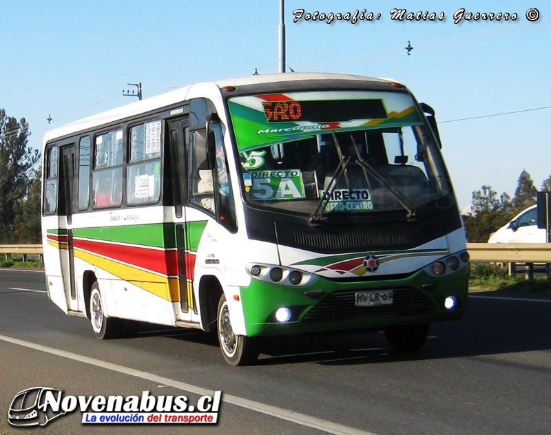 Marcopolo Senior / Mercedes-Benz LO-916 / Línea 5 Temuco