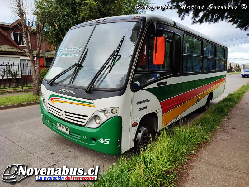 Comil Piá / Mercedes-Benz LO-915 / Línea 5 Temuco