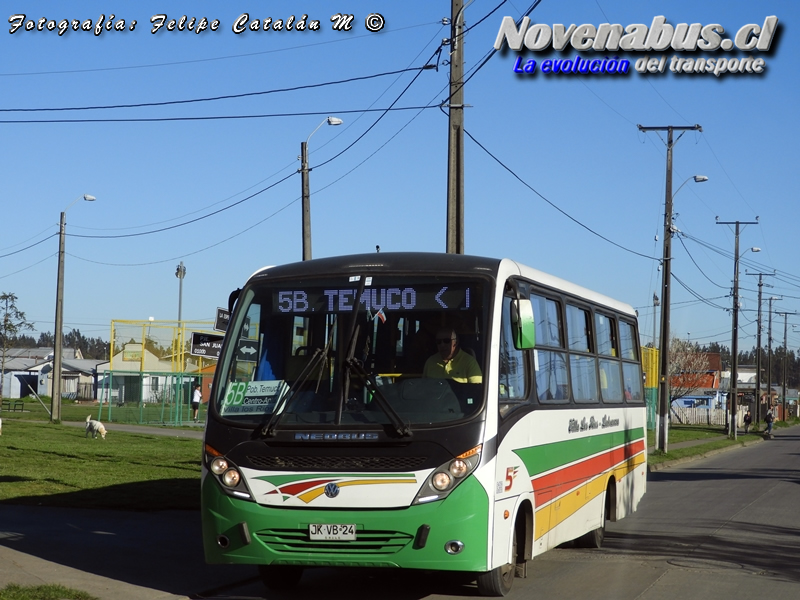 Neobus Thunder + / Volkswagen 9-160 / Línea 5 Temuco