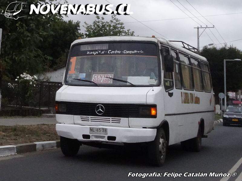 Metalpar Pucará I / Mercedes-Benz LO-812 / Línea 1 Lautaro