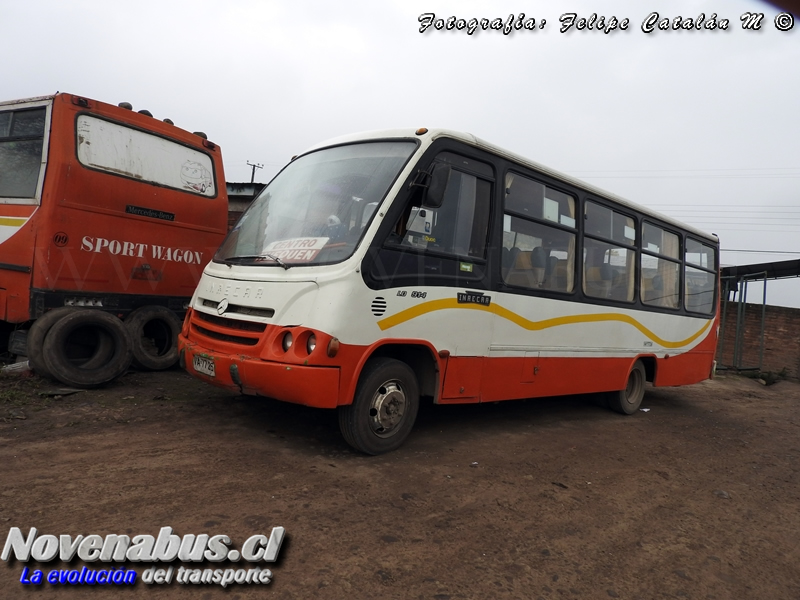 Carrocería Inrecar Capricornio I / Mercedes-Benz LO-914 / Línea 1 Angol (Buses Victoria)