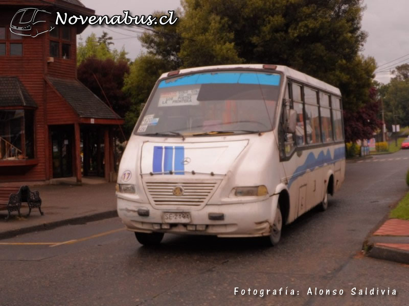 Metalpar Pucará 2000/ Mercedes Benz LO-814/ Línea 3 Villarrica