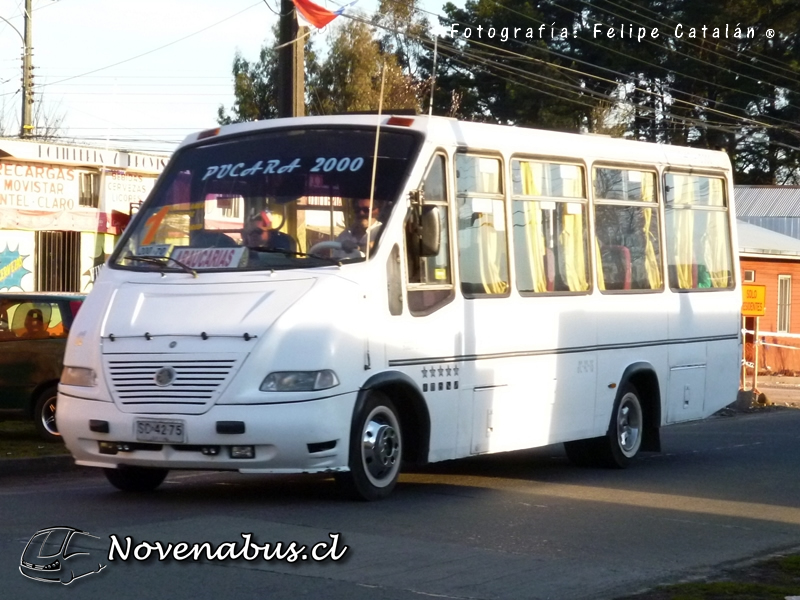 Metalpar Pucará 2000 / Mercedes-Benz LO-814 / Línea 1 Lautaro