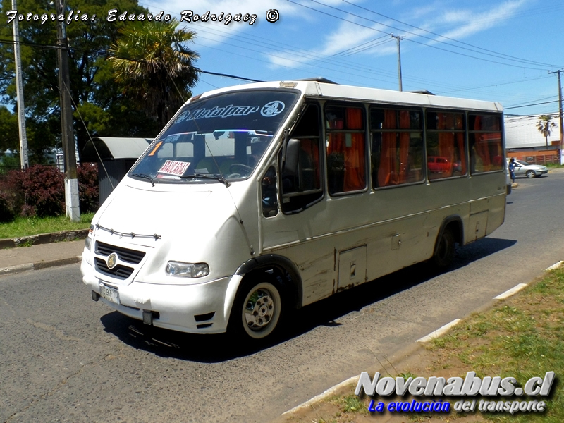 Metalpar Pucará 2000 / Mercedes-Benz LO-814 / Línea 1 Lautaro