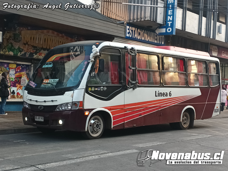 Maxibus Astor / Mercedes-Benz LO-915 / Línea 6 Temuco