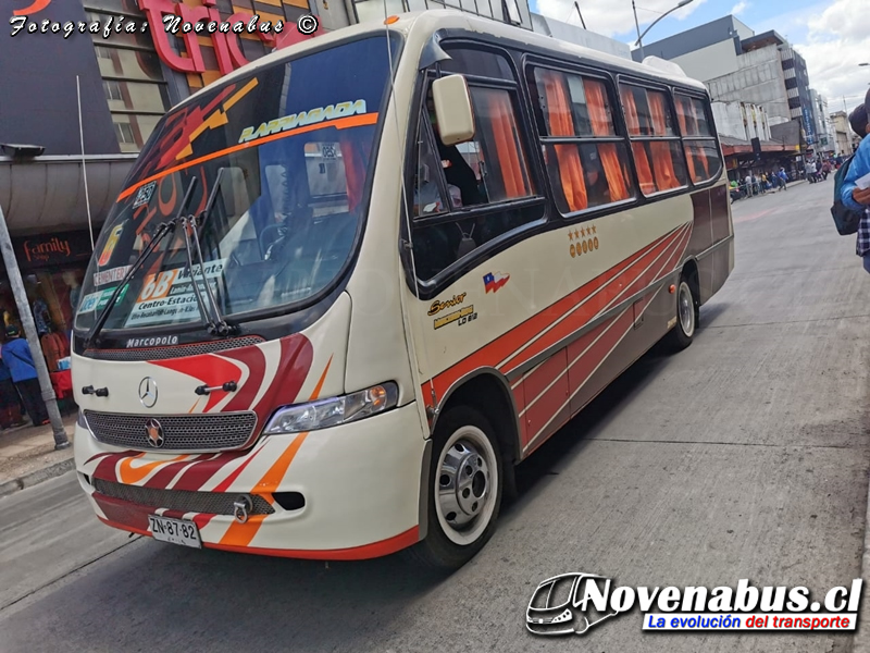 Marcopolo Senior / Mercedes-Benz LO-812 / Línea 6 Temuco