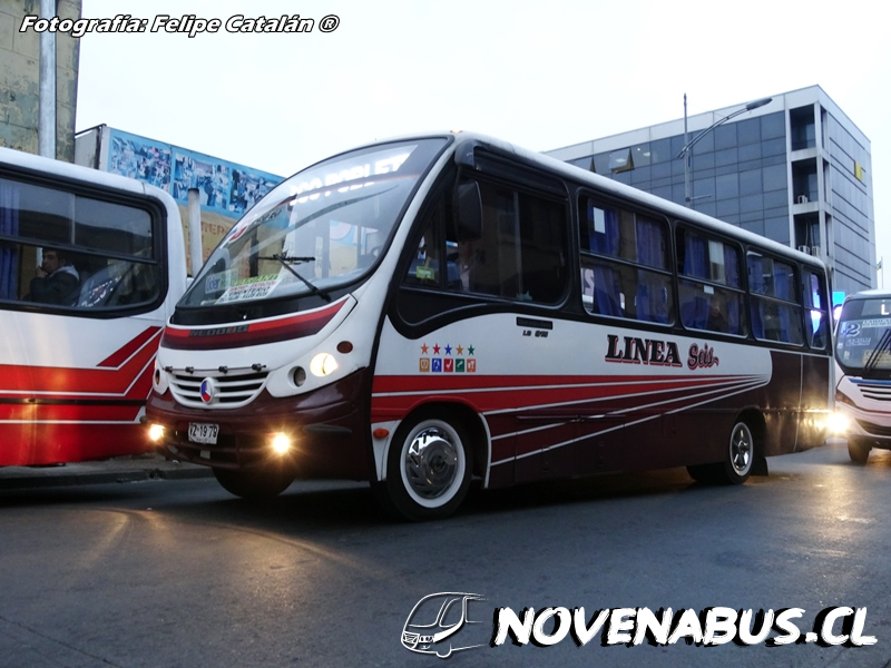 Neobus Thunder +  / Mercedes-Benz LO-915 / Línea 6 Temuco