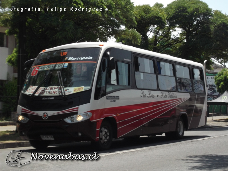 Marcopolo Senior/ Mercedes Benz LO-915/ Línea 6 Temuco