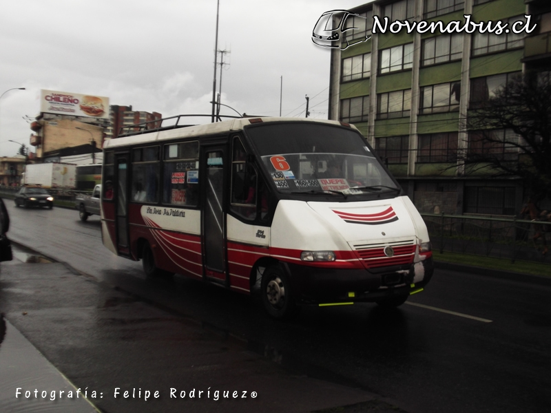 Metalpar Pucará 2000/ Mercedes Benz LO-814/ Línea 6 Temuco