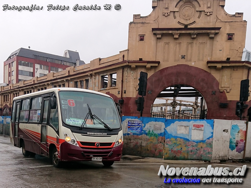 Neobus Thunder + / Mercedes-Benz LO-812 / Línea 6 Temuco