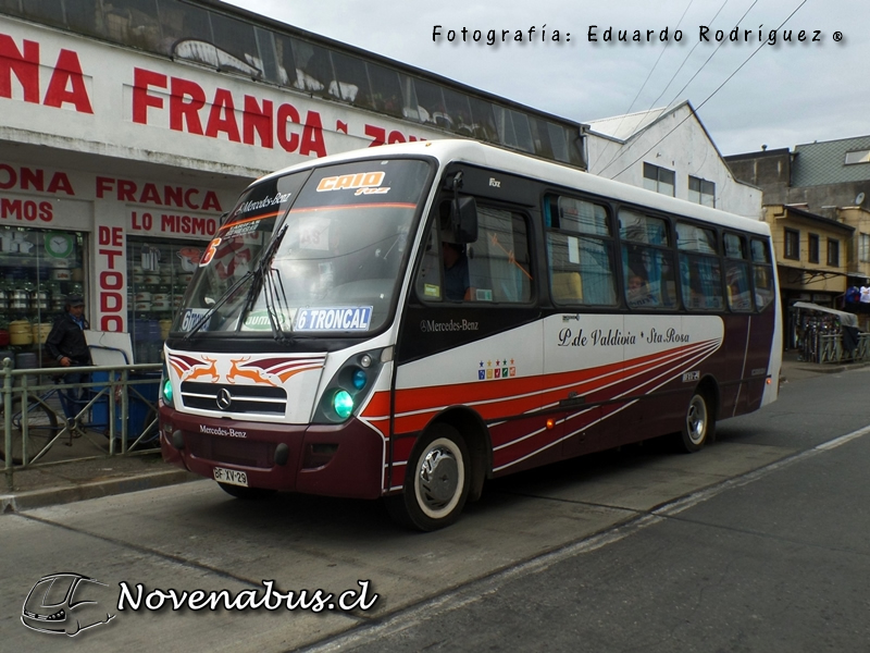 Caio Induscar Foz / Mercedes-Benz LO-915 / Línea 6 Temuco