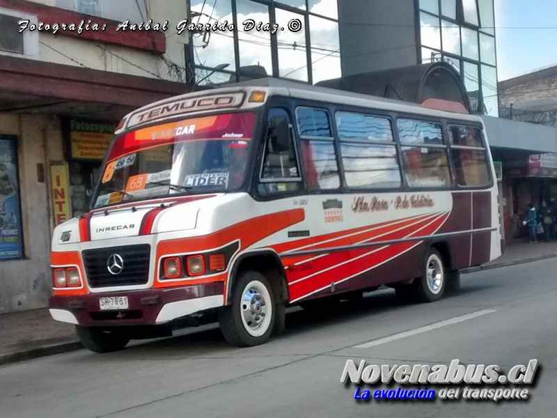 Inrecar / Mercedes-Benz LO-814 / Línea 6 Temuco