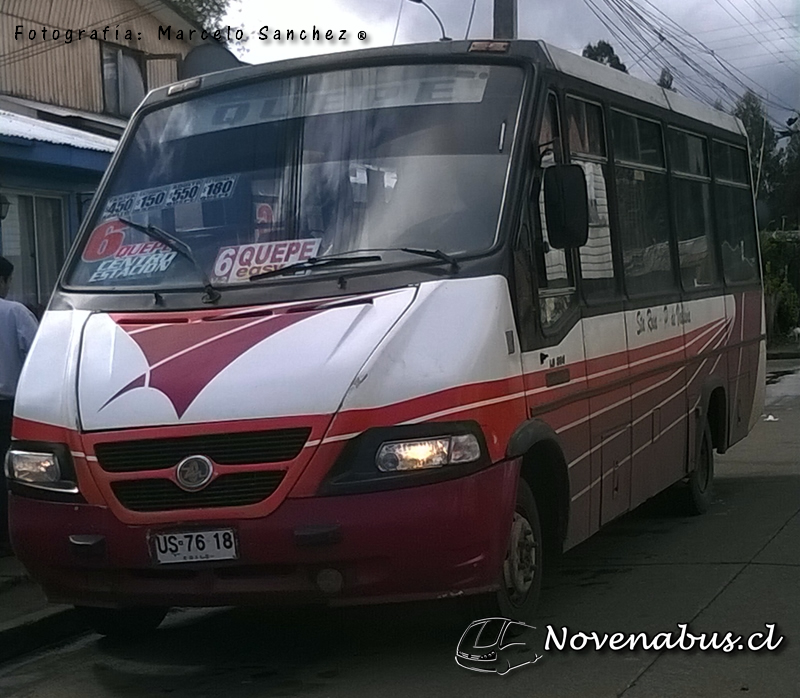 Metalpar Pucará / MercedesBenz LO914 / Línea 6 Temuco