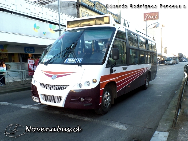 Metalpar Rayen / Youyi Bus ZGT6805DG / Línea 6 Temuco