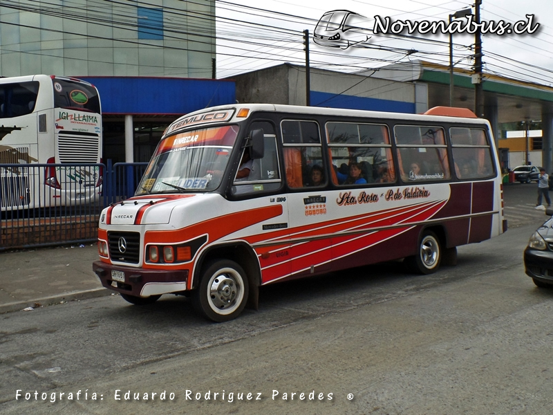 Carrocerías Inrecar "Bulldog" / Mercedes Benz LO814 / Línea 6 Temuco