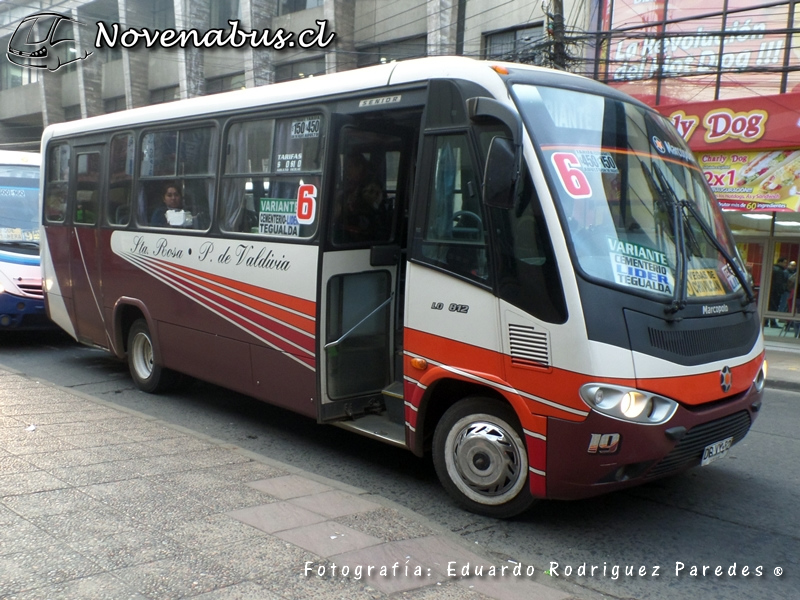 Marcopolo Senior / MercedesBenz LO812 / Línea 6 Temuco