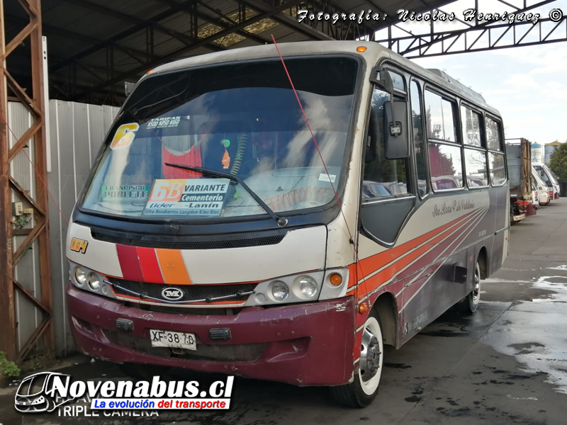 Maxibus Astor / Mercedes-Benz LO-712 / Línea 6 Temuco