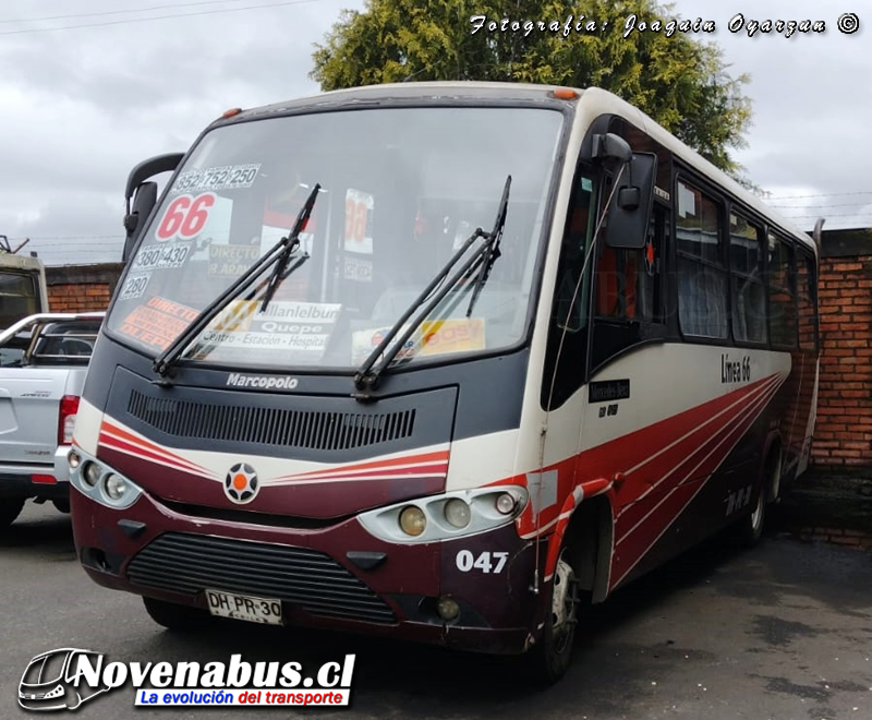 Marcopolo Senior  / Mercedes-Benz LO-915 / Línea 6 Temuco