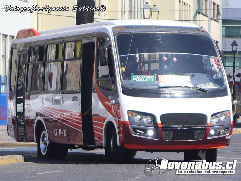 Inrecar Geminis II / Mercedes benz LO 915 / Línea 6 Temuco