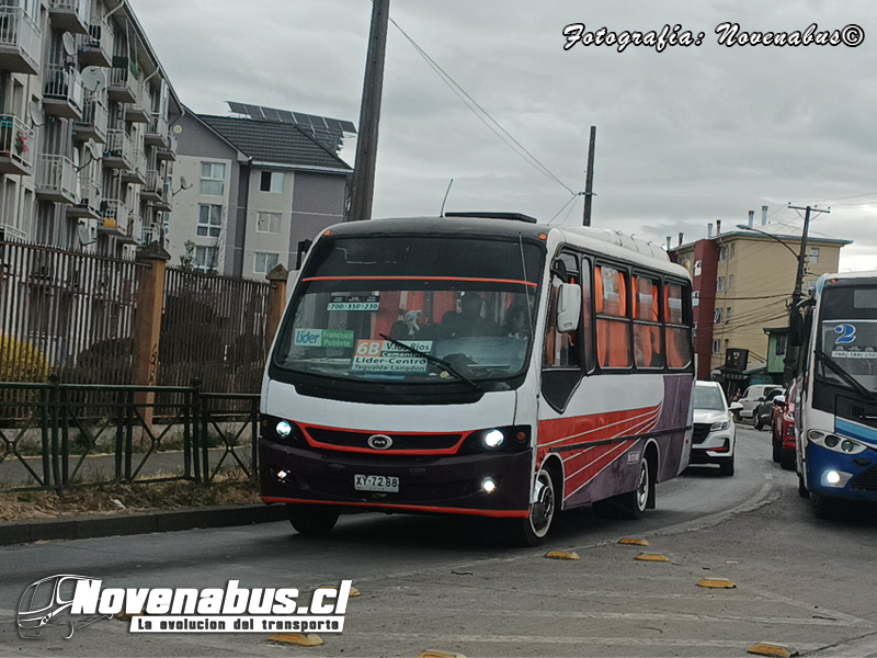 Maxibus Lydo / Mercedes-Benz LO-712 / Línea 6 Temuco