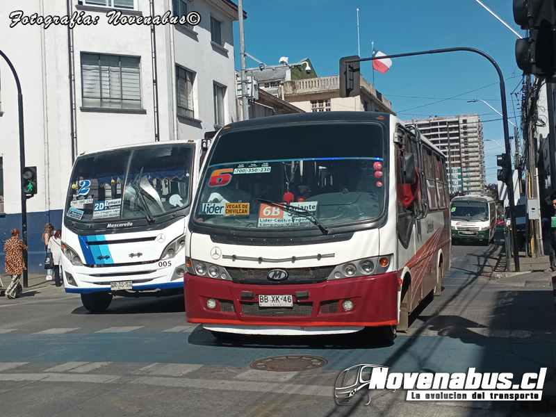 Maxibus Astor / Mercedes-Benz LO-915 / Línea 6 Temuco