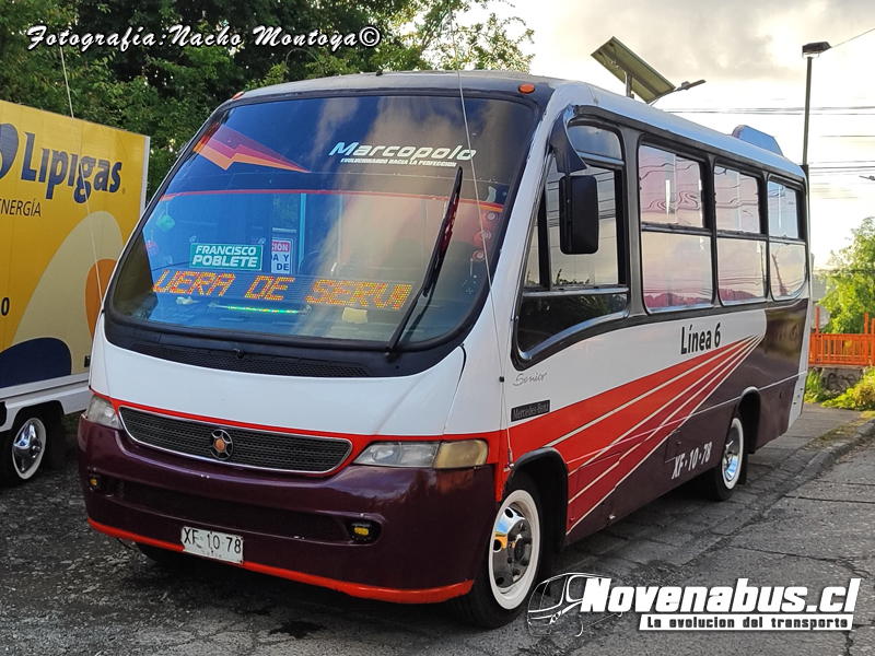 Marcopolo Senior / Mercedes-Benz LO-712 / Línea 6 Temuco