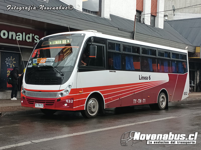 Zhong Tong / LCK6850D / Línea 6 Temuco