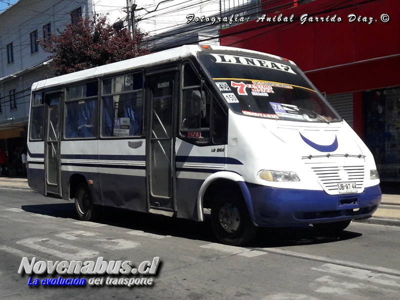 Metalpar pucará 2000 / Mercedes-Benz LO-914 / Línea 7 Temuco