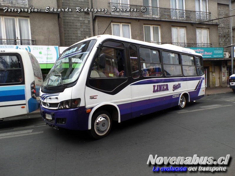 Maxibus Astor / Mercedes-Benz LO915 / Línea 7 Temuco