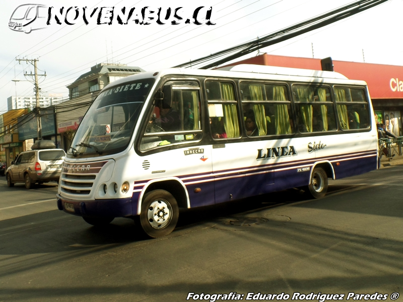 Carrocerías Inrecar Capricornio / Mercedes-Benz LO914 / Línea 7 Temuco