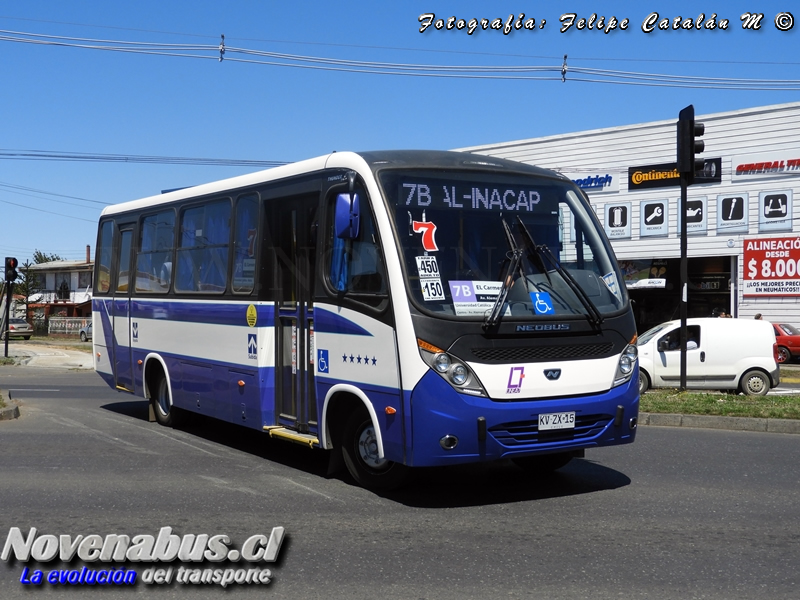 Neobus Thunder + / Mercedes-Benz LO-916 / Línea 7 Temuco