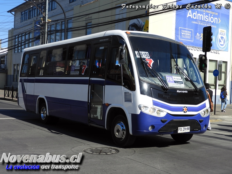 Marcopolo Senior / Mercedes-Benz LO-812 / Línea 7 Temuco