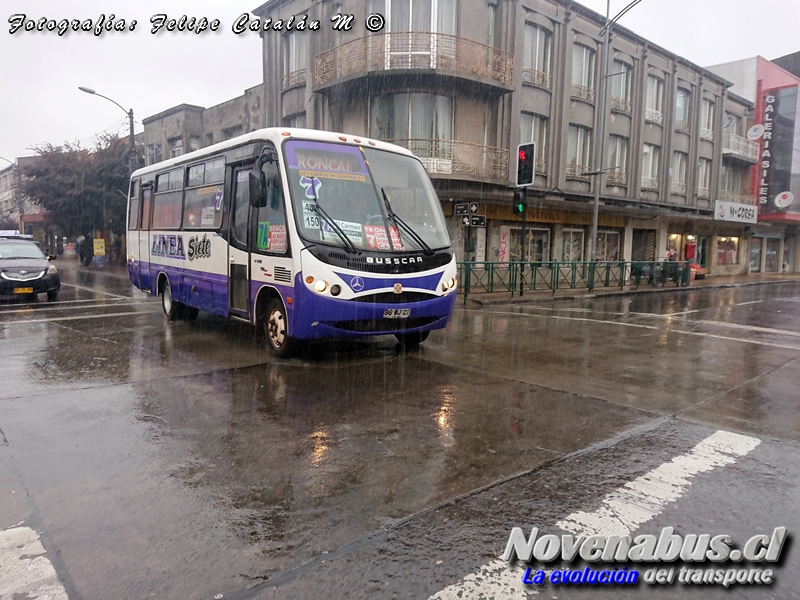 Busscar Micruss / Mercedes-Benz LO-915 / Línea 7 Temuco