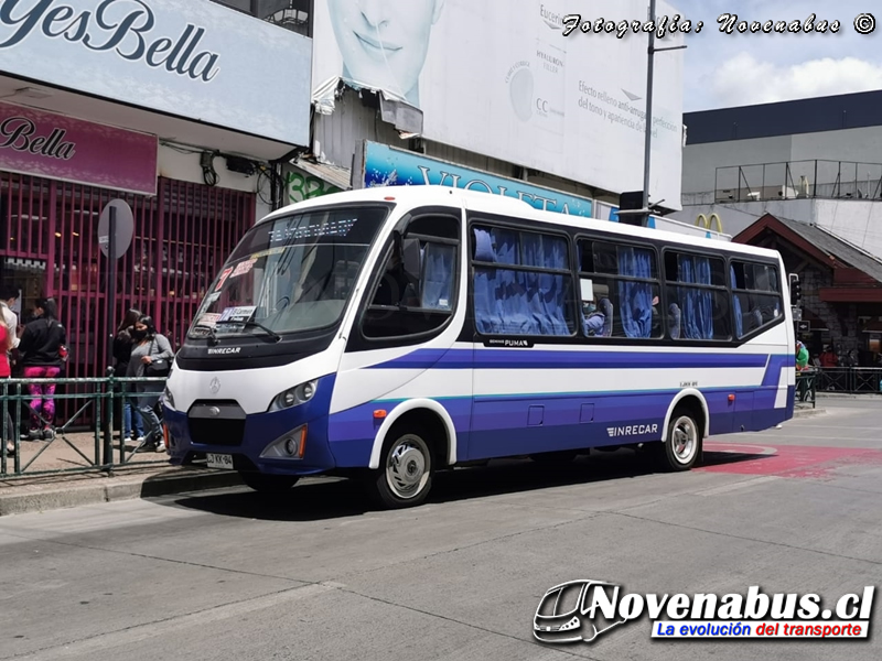 Carrocerías lnrecar Geminis Puma /Mercedes-Benz LO-916 / Línea 7 Temuco