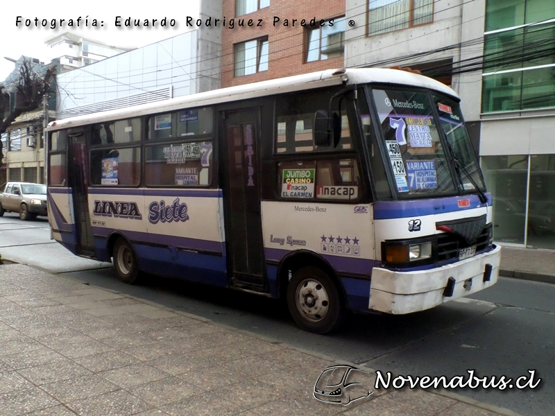 CASABUS / Dimex Interbus 433-160 / Línea 7 Temuco