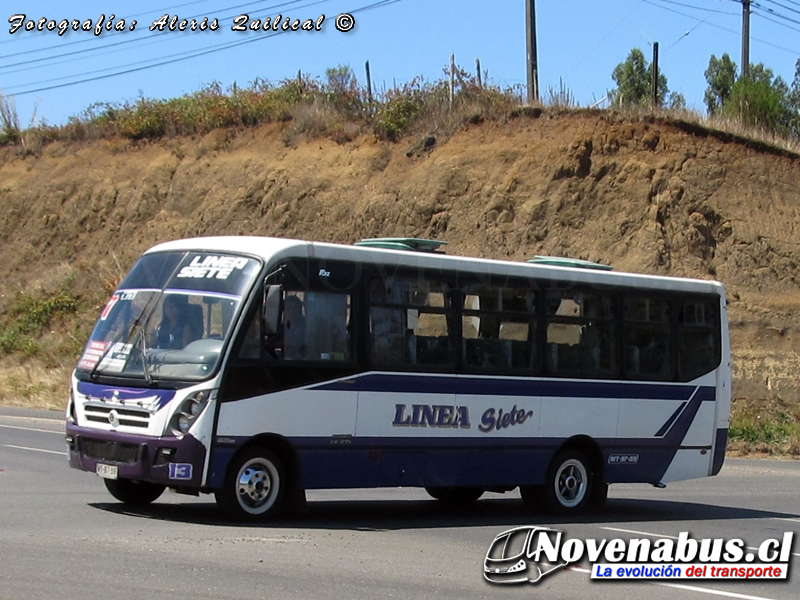 Caio lnduscar Foz / Mercedes-Benz LO-915 / Línea 7 Temuco