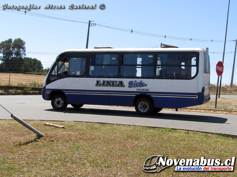 Neobus Thunder + / Mercedes-Benz LO-712 / Línea 7 Temuco