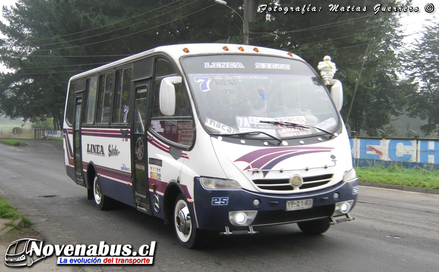 Metalpar Pucará Evolution IV / Mercedes-Benz LO-915 / Línea 7 Temuco