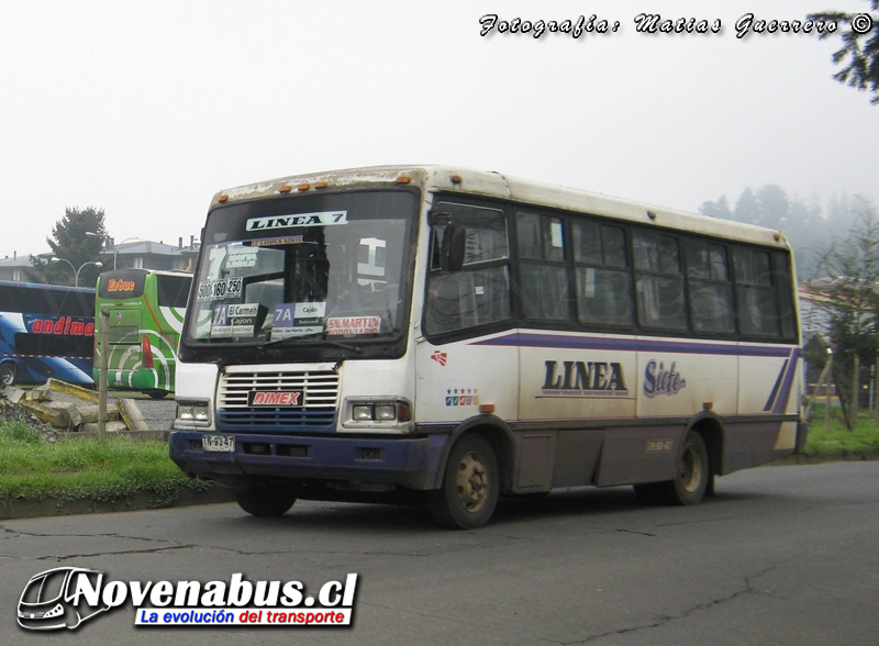 AYCO / Dimex lnterbus / 433-160 / Línea 7 Temuco