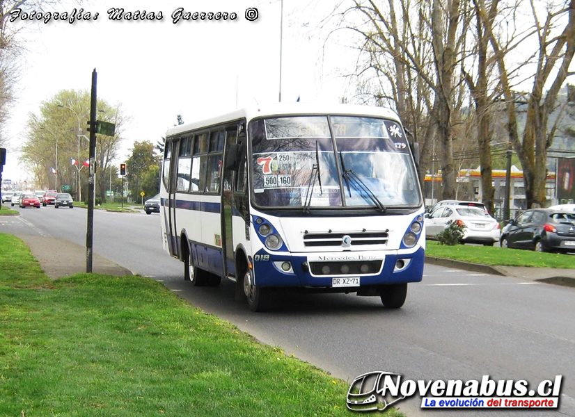 Caio lnduscar Foz / Mercedes-Benz LO-915 / Línea 7 Temuco