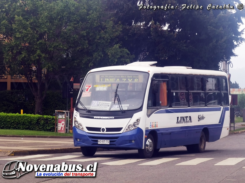 Neobus Thunder + / Mercedes-Benz LO-914 / Línea 7 Temuco