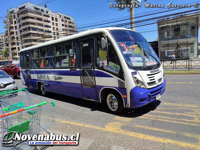 Neobus Thunder + / Mercedes-Benz LO-915 / Línea 7 Temuco