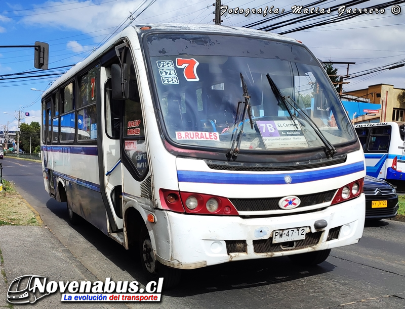 Maxibus Astor / Mercedes-Benz LO-915 / Línea 7 Temuco