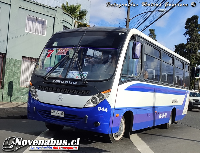 Neobus Thunder + / Mercedes-Benz LO-916 / Línea 7 Temuco