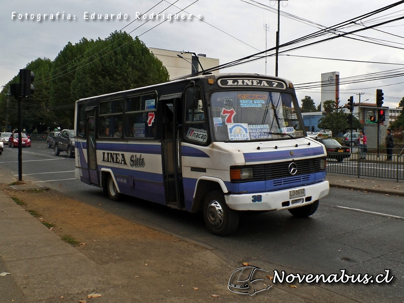Carrocerías LR / Mercedes-Benz LO-809 / Línea 7 Temuco
