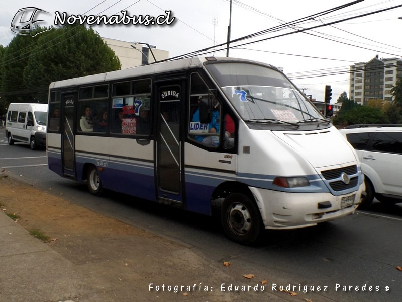 Metalpar Pucará / Mercedes Benz LO914 / Línea 7 Temuco