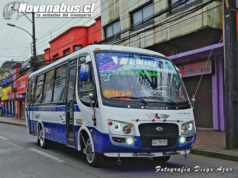 Inrecar Geminis II / Mercedes benz LO 916 / Línea 7 Temuco