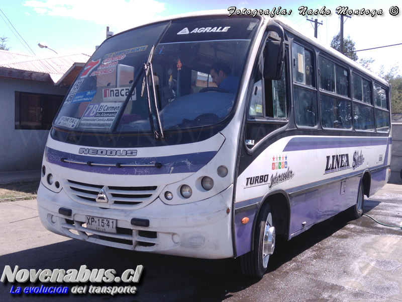 Neobus Thunder + / Agrale MA 8.5 / Línea 7 Temuco